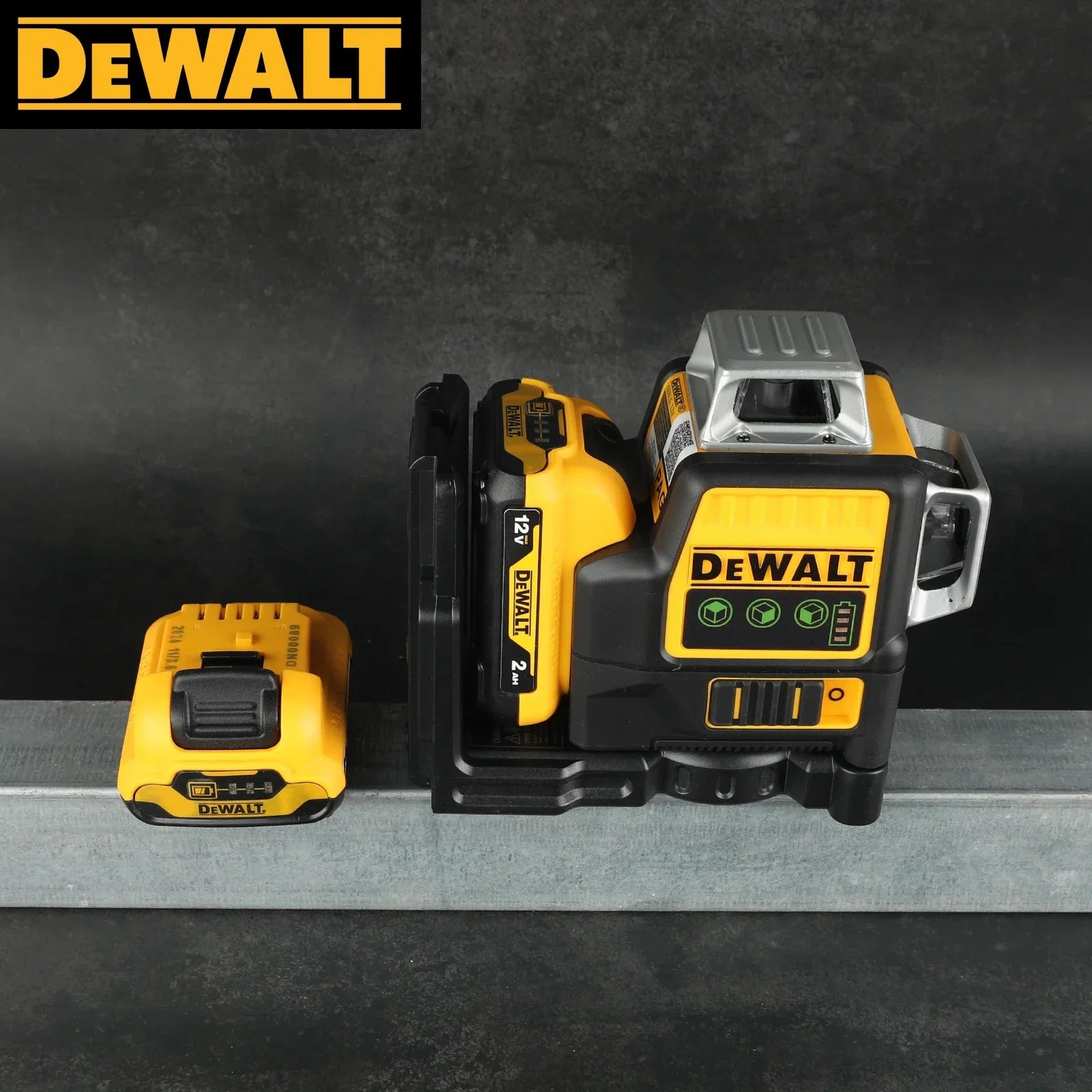 2025 New Dewalt DWO89LG 3 Sides *360 Degree Vertical 12VLithium Battery Laser Level