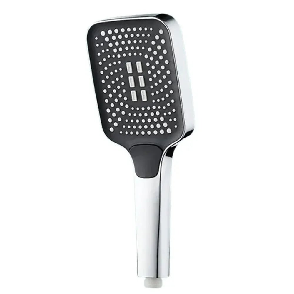 Adjustable Shower Head. 3 Modes: Pulse, Rain, and Mix. Water Saving