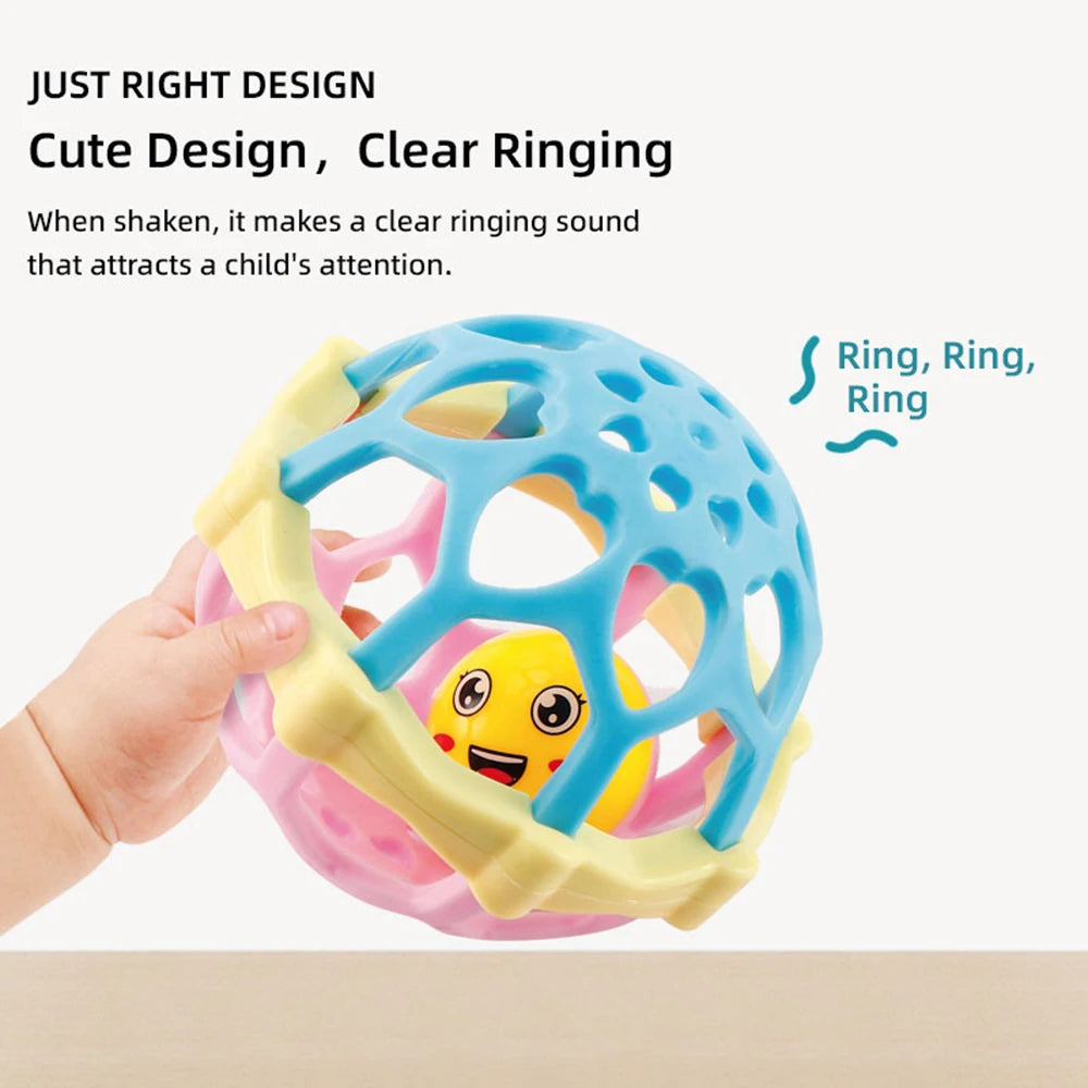 Baby toys,Baby rattle, fine motor and sensory toy, Suitable for infants aged 3, 6, 9, and 12 months