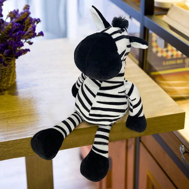 Lifelike Plush Toys Elephant, Monkey, Lion, Giraffe