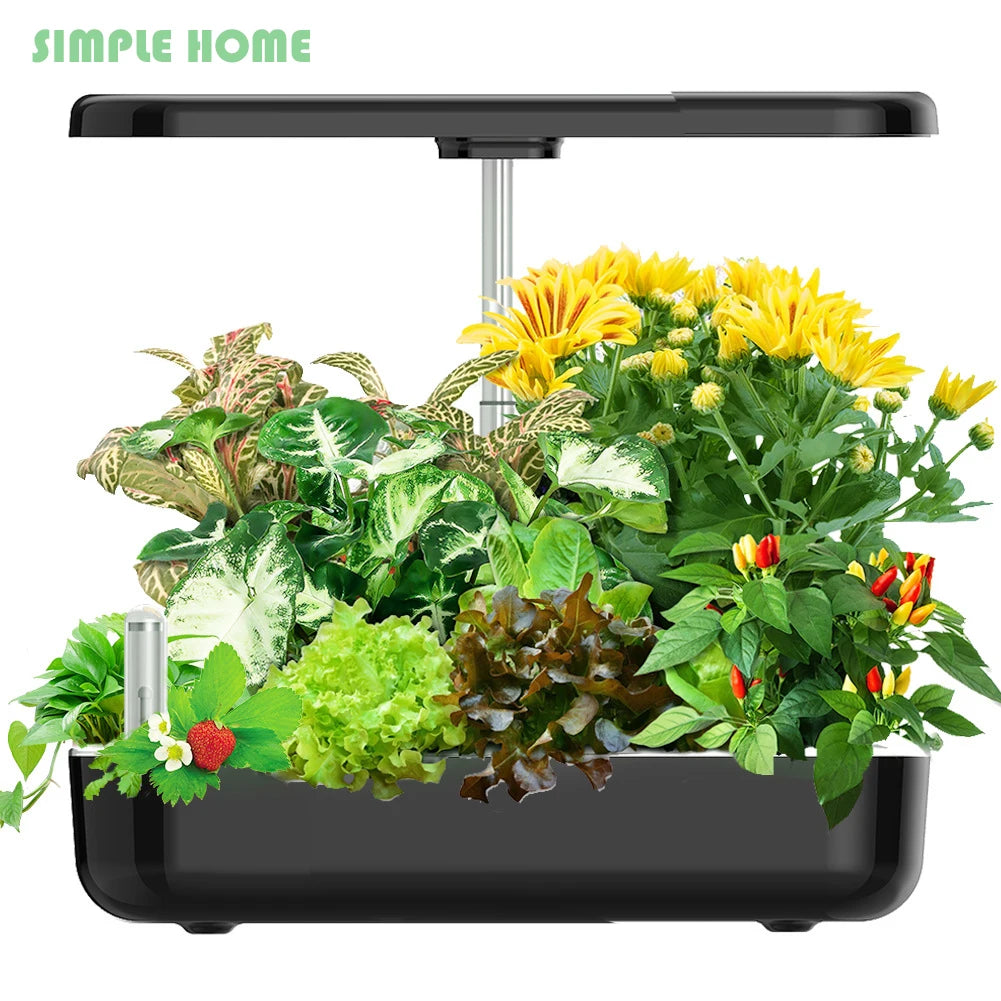 Indoor Gardening Home Hydroponics Growing System, Led Grow Light