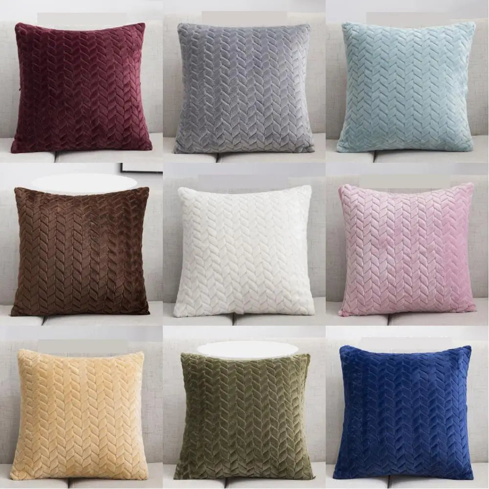 Throw Pillows For Use On Sofa or Bedroom. Soft and Plush