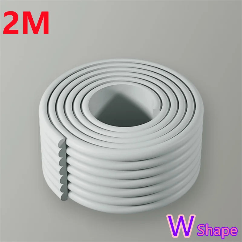 2M Baby Safety Protection Tape For Corners, Angles, and Edges On Furniture