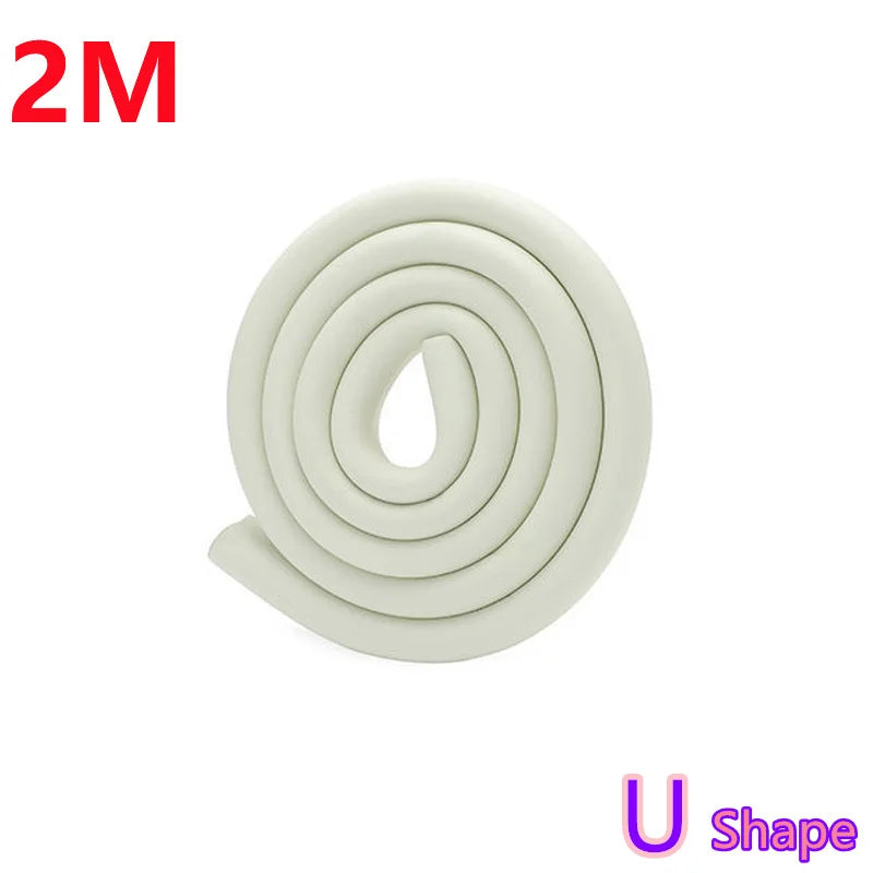 2M Baby Safety Protection Tape For Corners, Angles, and Edges On Furniture