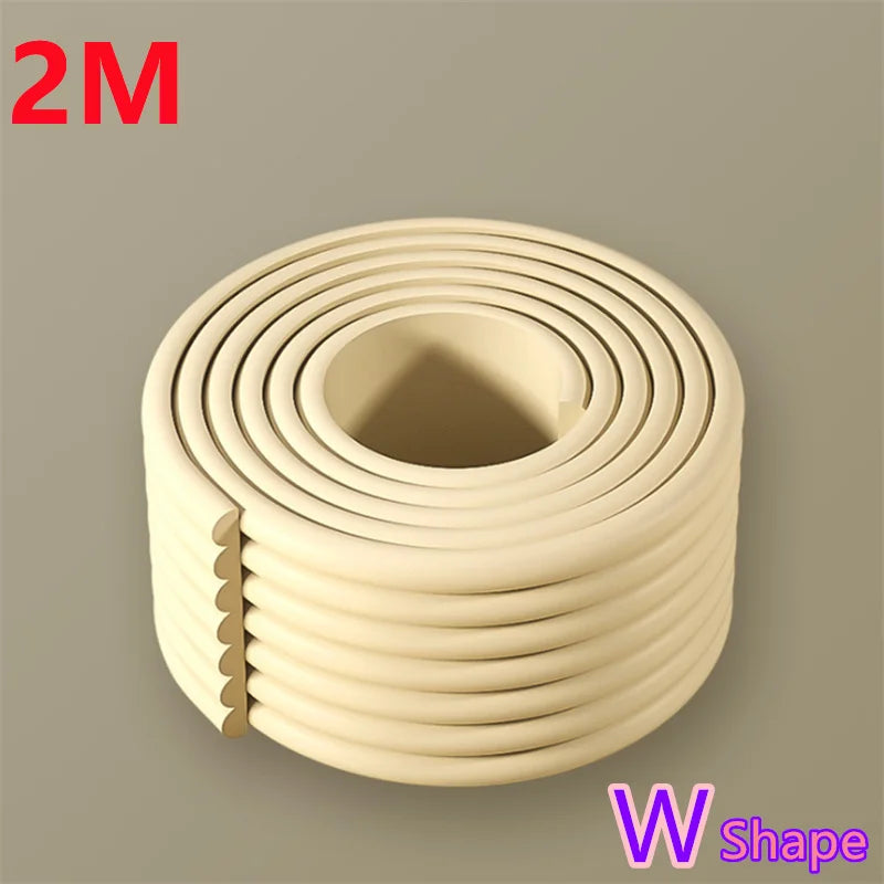 2M Baby Safety Protection Tape For Corners, Angles, and Edges On Furniture