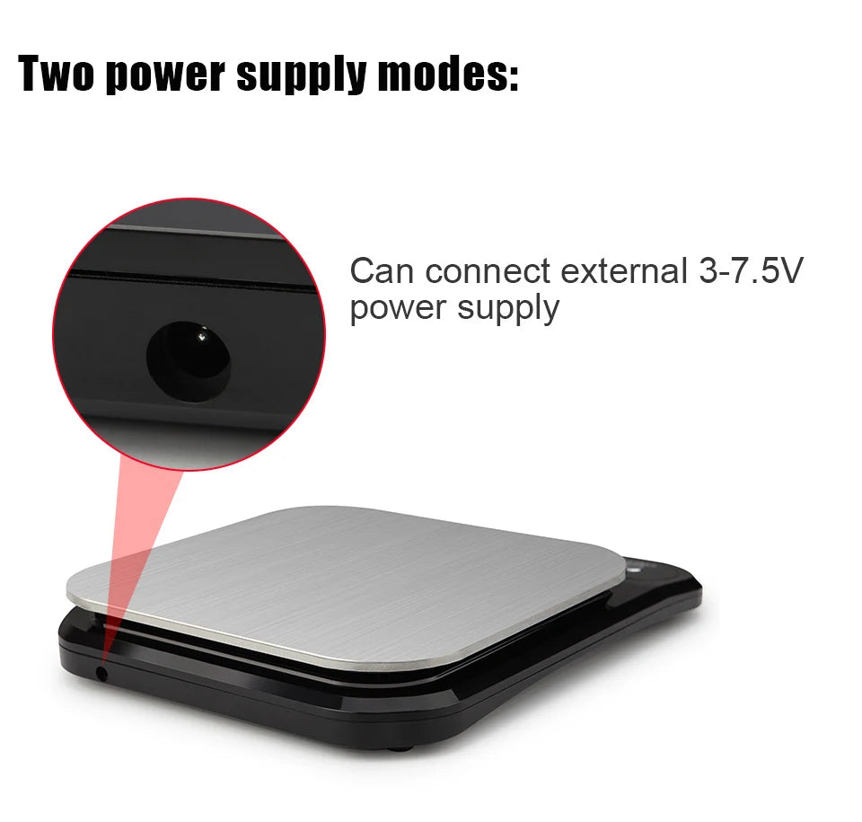 Kitchen Digital Scale with LCD Display Unit g/oz/ lb Household Portable Table Scale For Food Baking Weighing