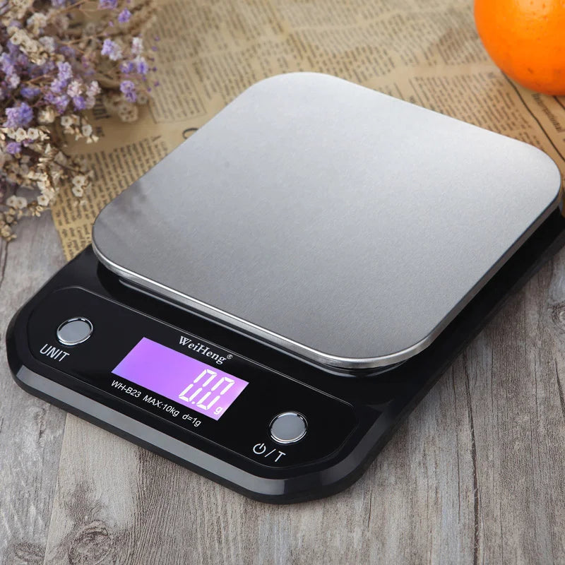 Kitchen Digital Scale with LCD Display Unit g/oz/ lb Household Portable Table Scale For Food Baking Weighing