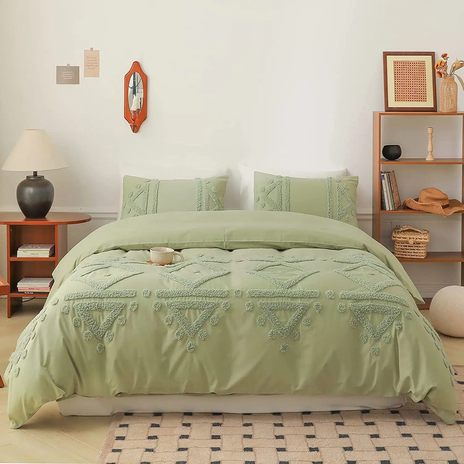 Simple & Opulent Bedding Set 3PCS 100% cotton