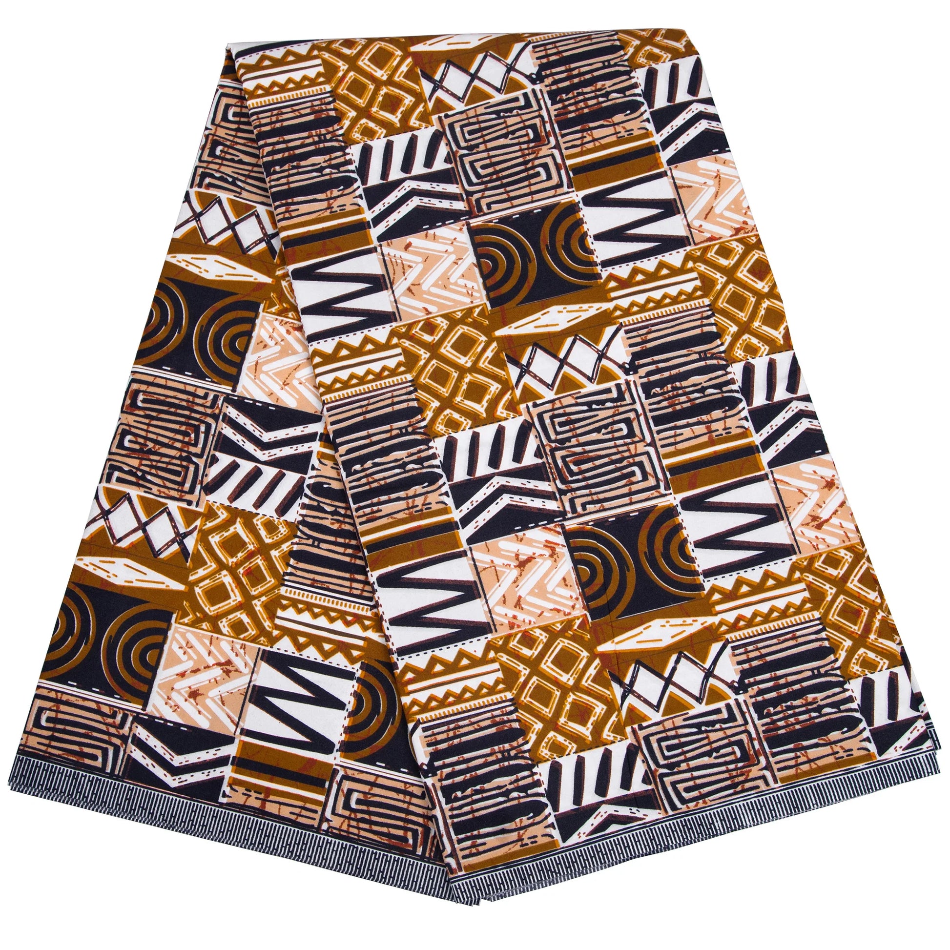 Ankara African Double Print Batik, Real Wax Fabric, Sewing Wedding Dress, Quilting, Polyester