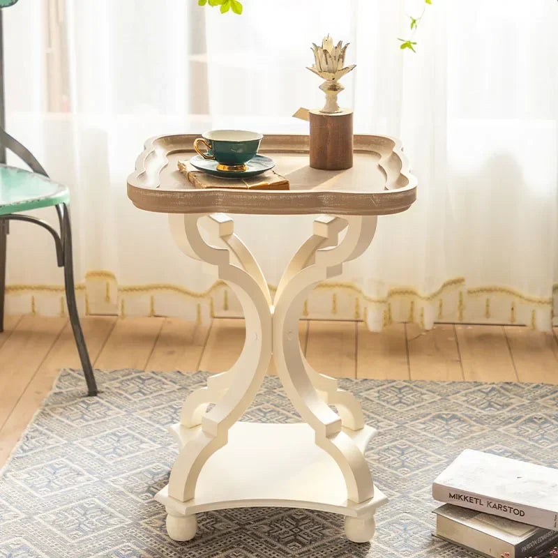 Farmhouse End Table, Cocktail Table, Modern Handcrafted, Natural Wood Finish