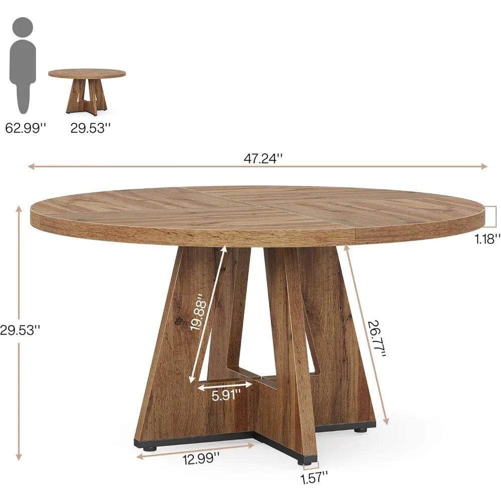 Round Dining Table For 4