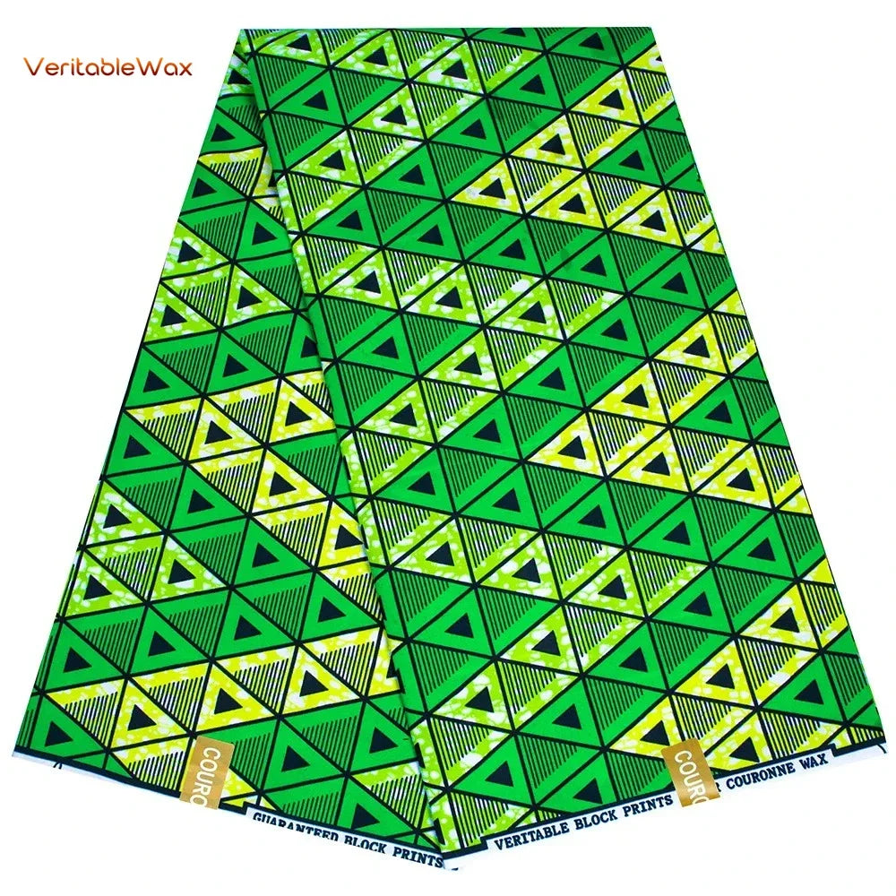 Ankara African Double Print Batik, Real Wax Fabric, Sewing Wedding Dress, Quilting, Polyester