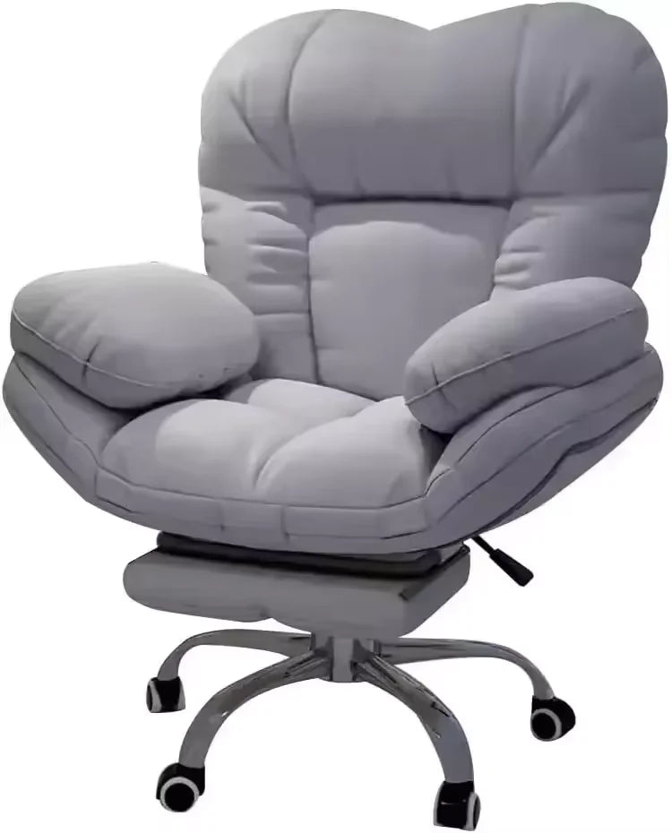 Dark Gray Recliner Gaming Chair, Home Office, Desk Chair, Comfortable