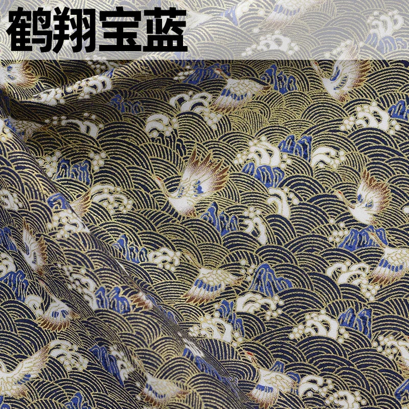 Pure Cotton Fabric Japanese Style Print 100cm x 145cm