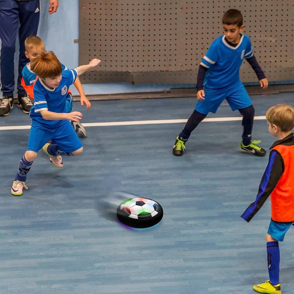 Hover Soccer Ball Floats with LED lights Music, Outdoor Game For Kids