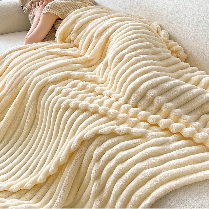 Soft, Plush Blanket For Sofa or Double Bed