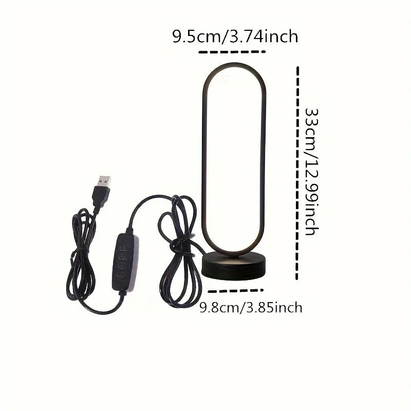 1 PC Ring Lamp Three Colors, Dimming, LED