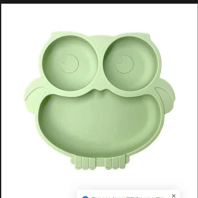 Baby Safe Silicone Suction Plate
