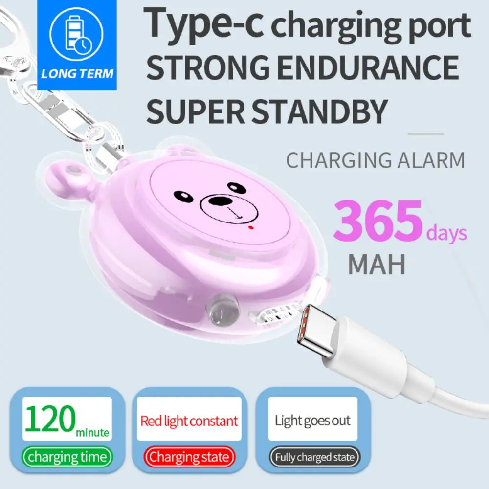Rechargeable Self-Defense Personal Alarm