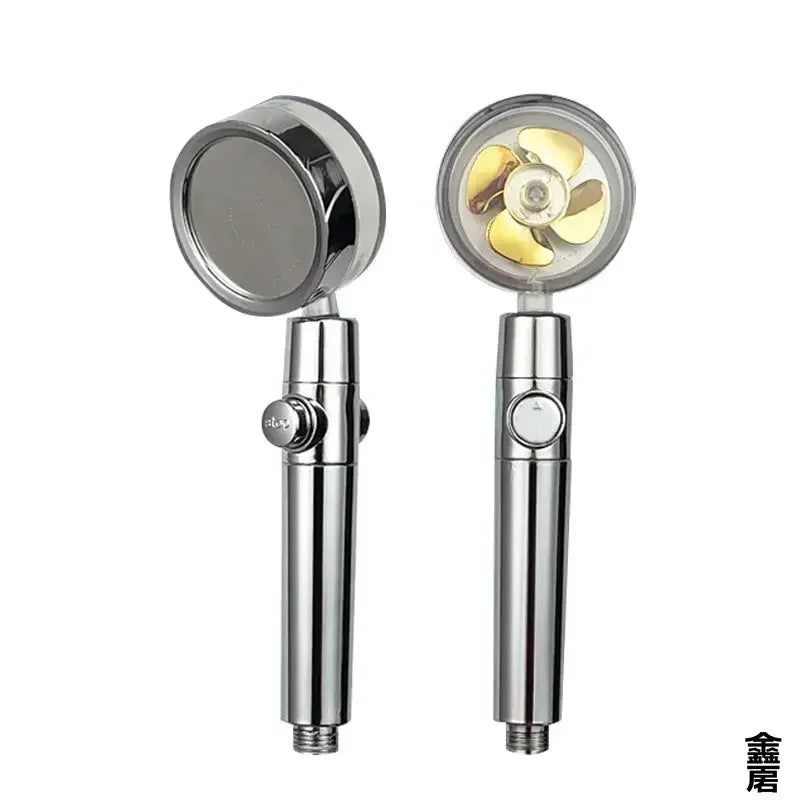 Pressurized, Water Saving 360 Twin Turbo Fan Shower head