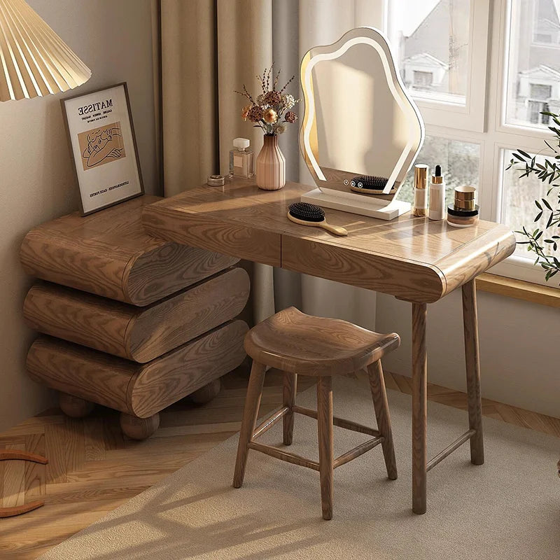 Simple Nordic Vanity Table