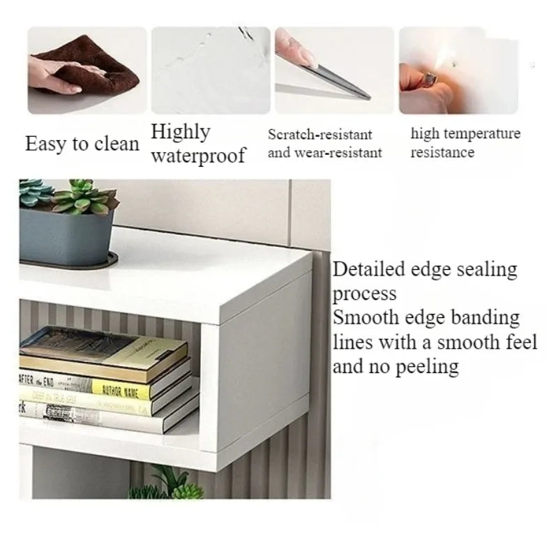 Living room, bedroom, TV cabinet, coffee table cabinet, mini minimalist floor, space saving,