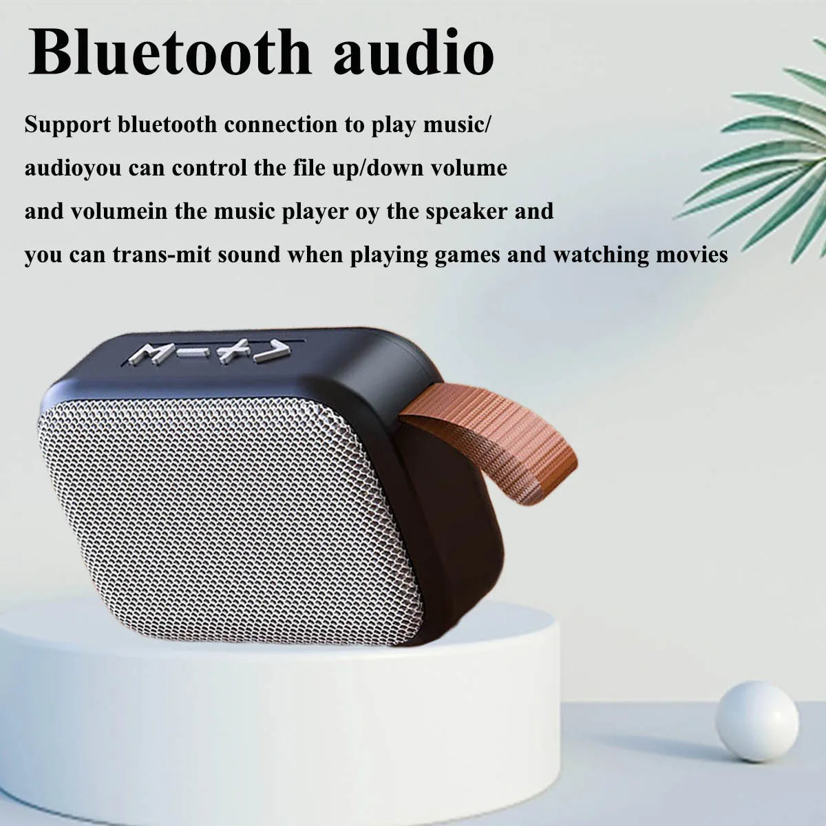Portable Speaker Bluetooth 5.0 Mini Oxford Loudspeaker Wireless 3D Surround