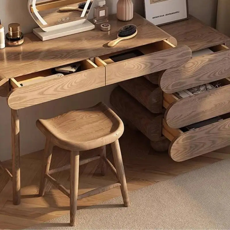 Simple Nordic Vanity Table