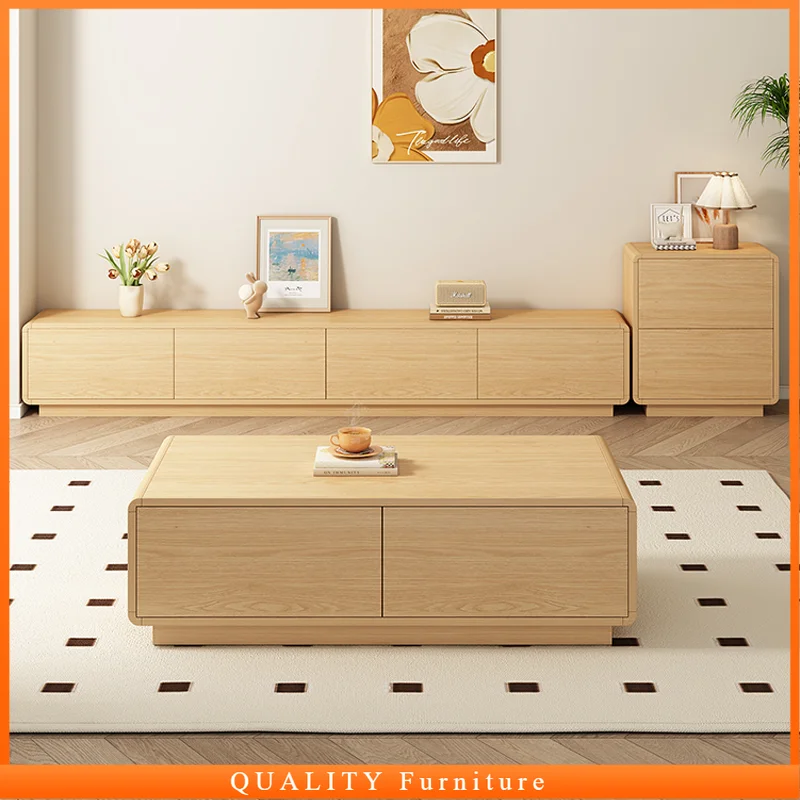 Solid Wood TV Stand , Cabinet, Coffee Table, Mid Century Modern