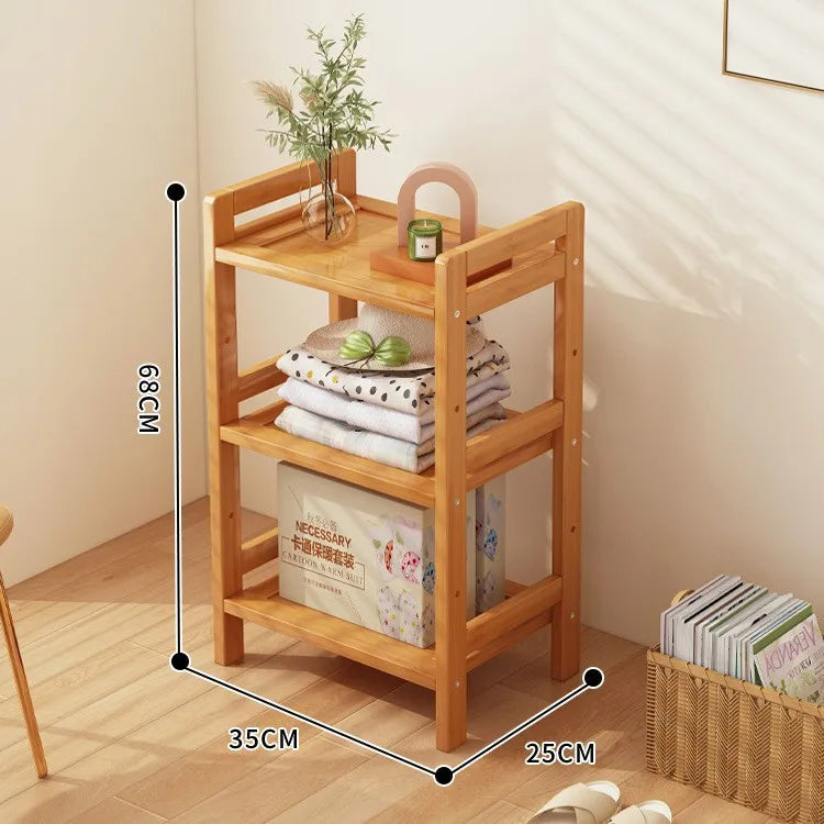 Kitchen Shelf, Floor Standing Multi-Shelves, Use to Store Kitchen Equipment, Food items