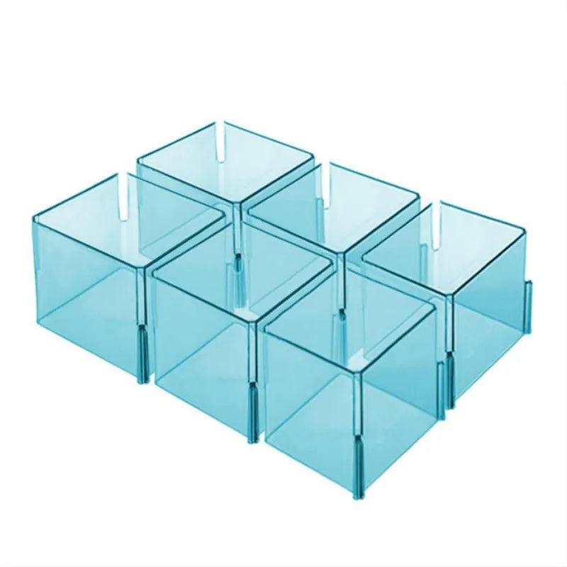 Plastic Drawer Organizer Box for Jewelry, Divider Storage For Desk, Underwear Organizer