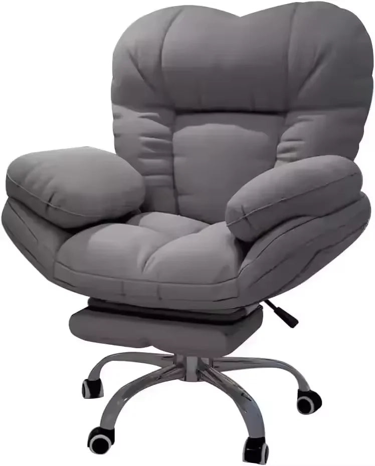 Dark Gray Recliner Gaming Chair, Home Office, Desk Chair, Comfortable