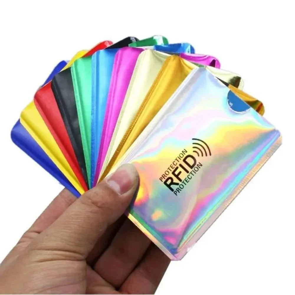 10Psc RFID Blocking Sleeves, Identity Theft Protection Secure Sleeve for Cards