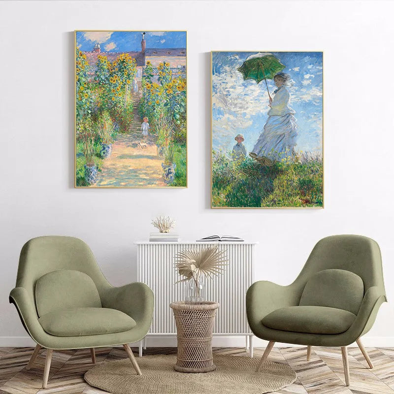 Claude Monet Classic Art Collection Paintings Invite Him Into Your Home