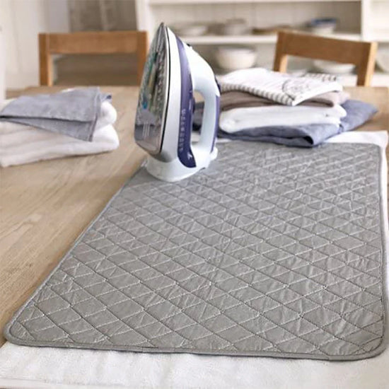 Table Top Ironing Mat Laundry Pad Portable Travel Clothes Protector Heat Blanket Iron Board