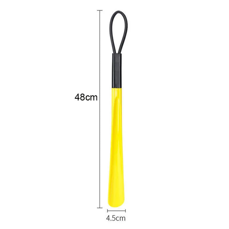 1pc Extra Long Flexible Plastic Shoe Horns No Bending Required Durable Shoe Spoons