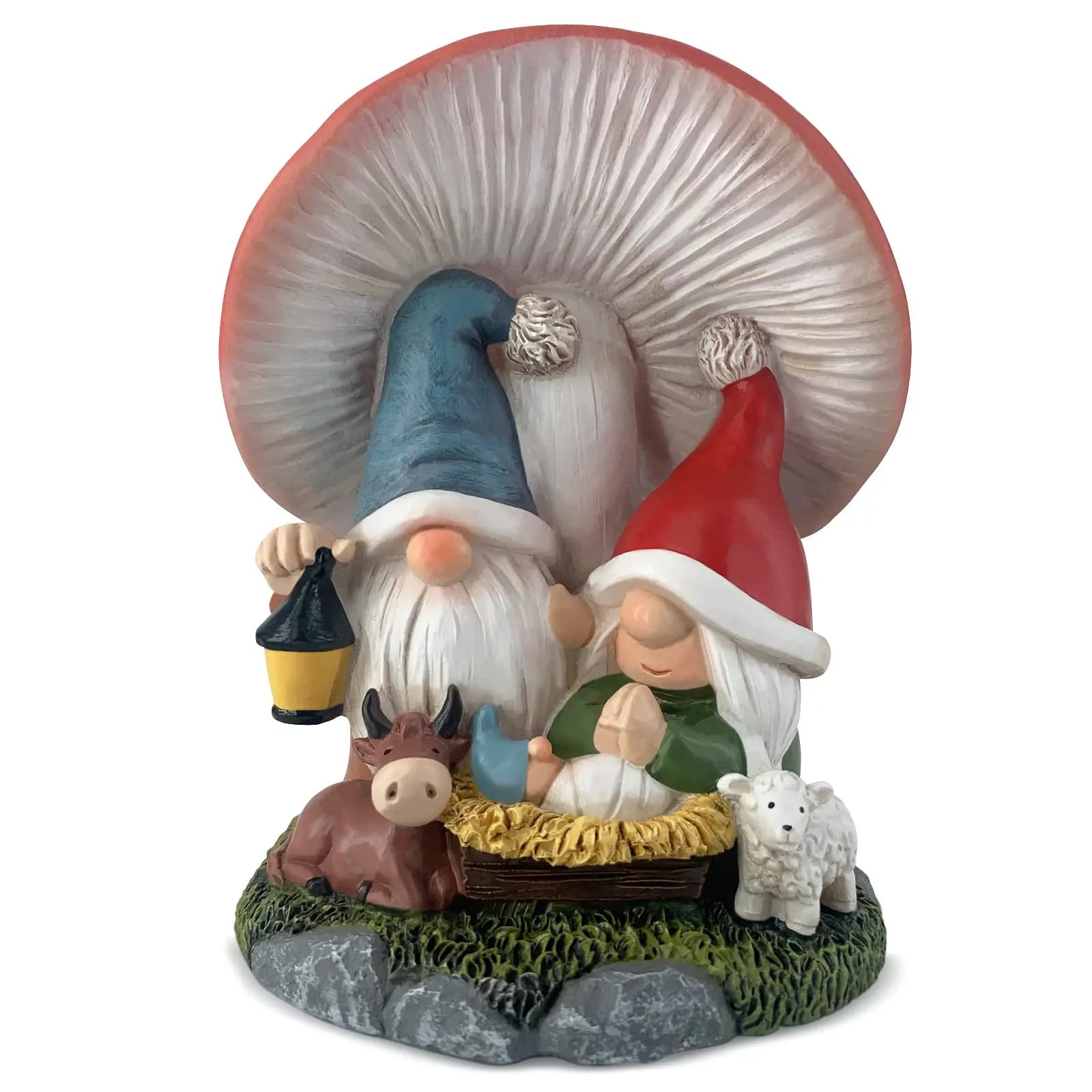 Christmas Indoor Decoration Gnome Nativity Scene
