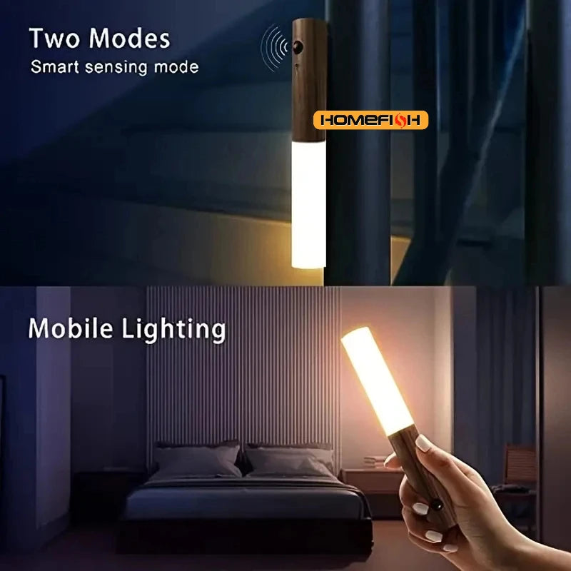 Human Body Induction Night Light LED Rechargeable