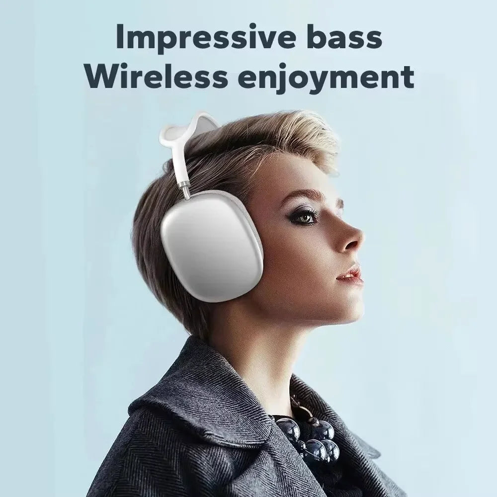 P9 Pro Air Max 5.1 Wireless Bluetooth Headphones Noise Cancelling Pods Over Ear for Any Phone