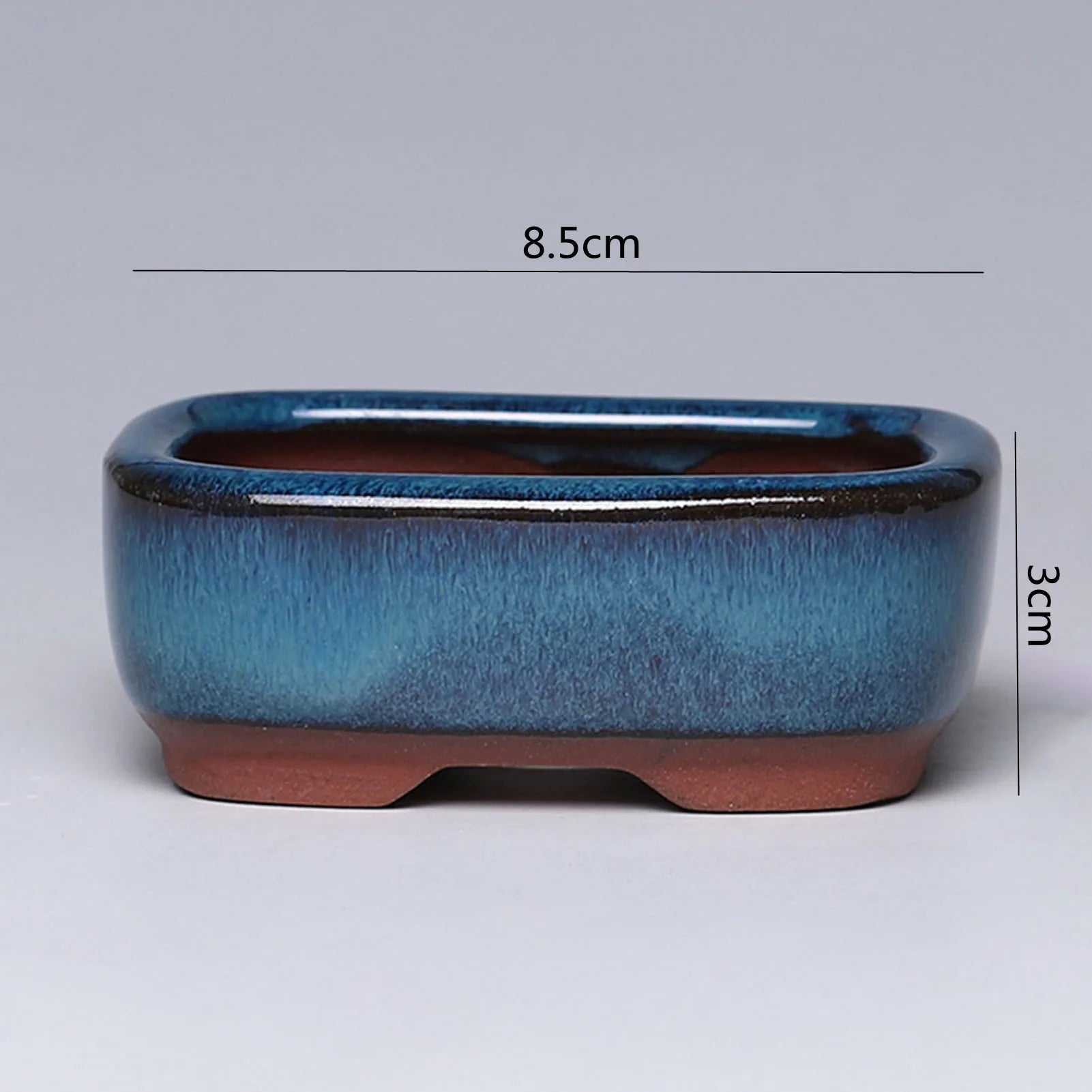 Ceramic Garden Planter Round with Hole Indoor Outdoor