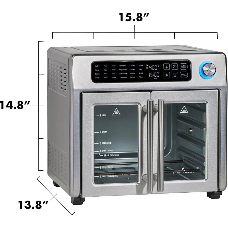 Emeril Lagasse X-Large French Door Air Fryer Toaster Oven Combo