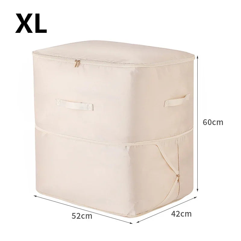 Self Compression Organizer Duvet Storage Bag Large Capacity Self Compression Heavy Duty Moving Bags