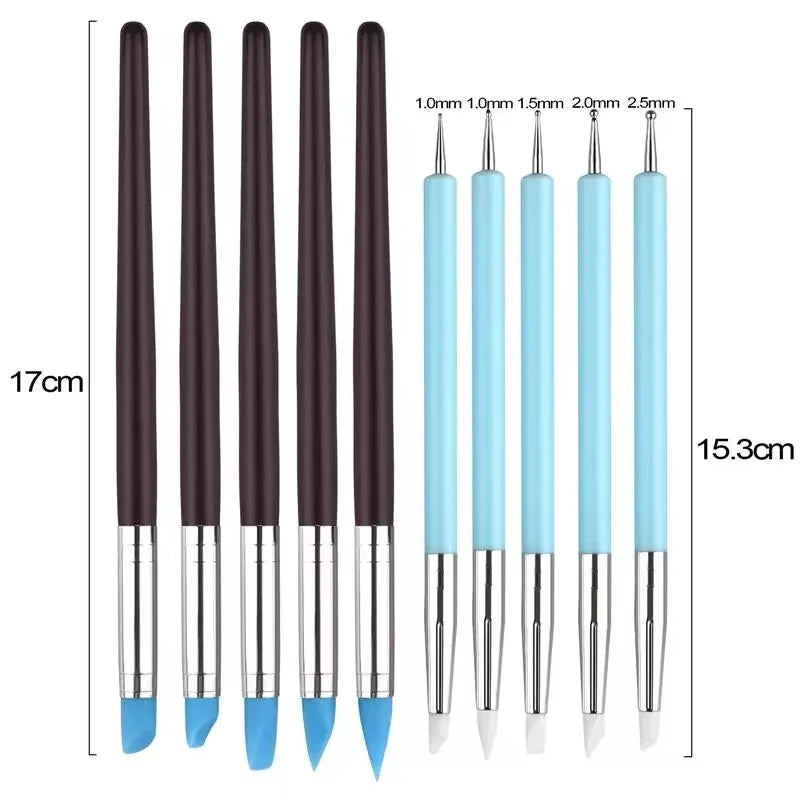 Pottery Clay Sculpting Tools Kit 8-62 PCS/Set, Cerramic Wax Clays Carving Tool