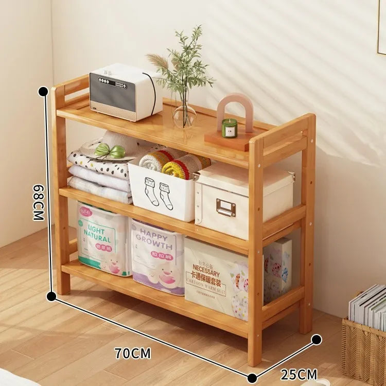 Kitchen Shelf, Floor Standing Multi-Shelves, Use to Store Kitchen Equipment, Food items
