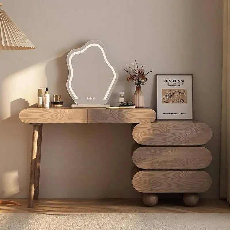 Simple Nordic Vanity Table