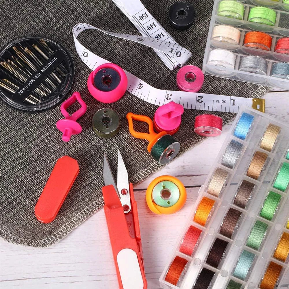 Sewing Bobbin Spool Huggers/Holder/Clamp Clips will  Keeping Threads from Unwinding in storage