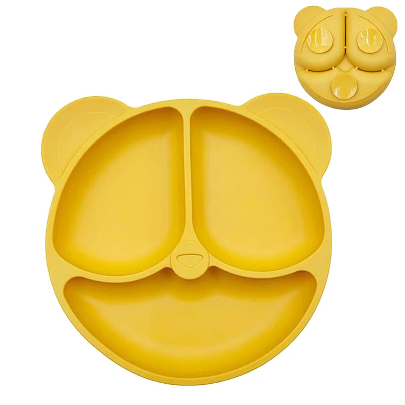 Baby Safe Silicone Suction Plate