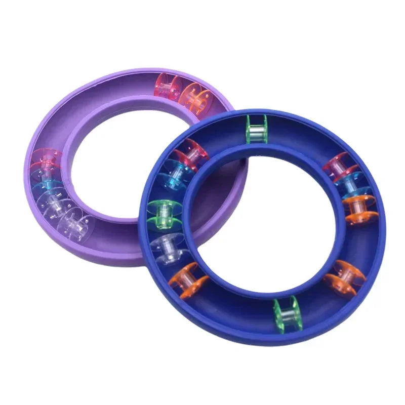 Household Multi-functional Round Ring, Color Sewing Ring to hold Bobbins and Sewing tools