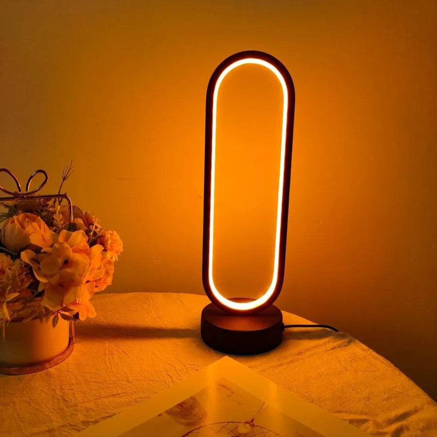 1 PC Ring Lamp Three Colors, Dimming, LED