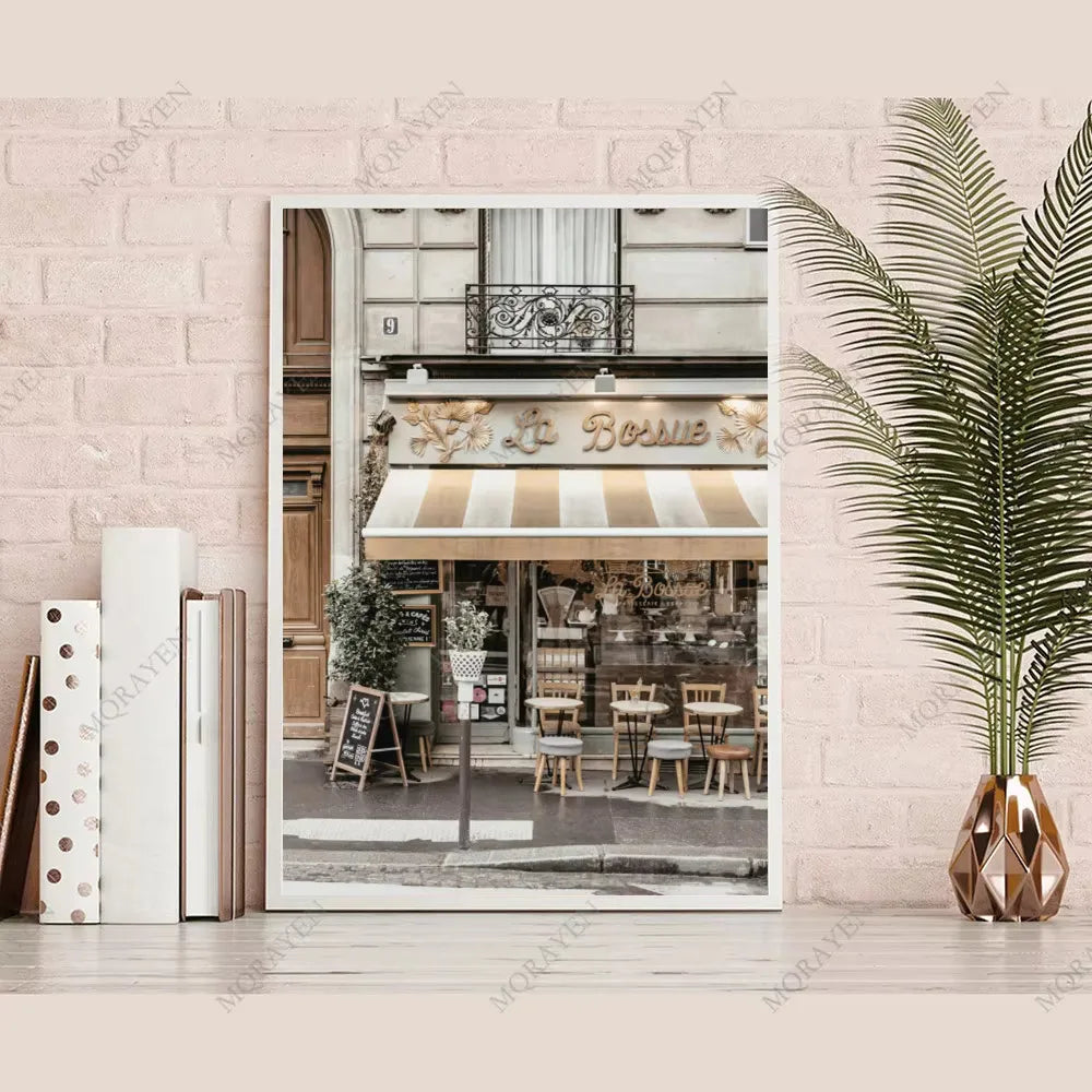 Scandinavian Bohemian Wall Art. Spanish Italy Puglia Architecture, Print on Canvas